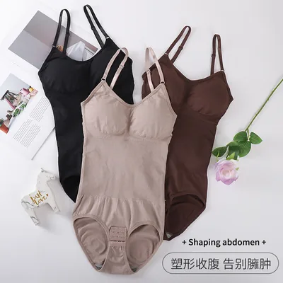 Tummy-Control Shapewear Bodysuit