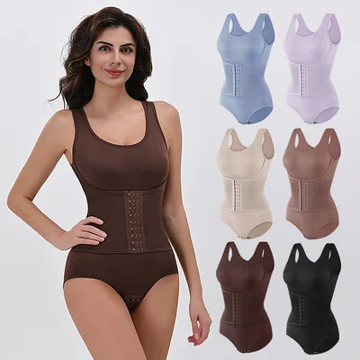 Tummy-Control Shapewear Bodysuit